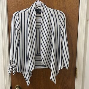 Kaii Navy and White Striped Cardigan